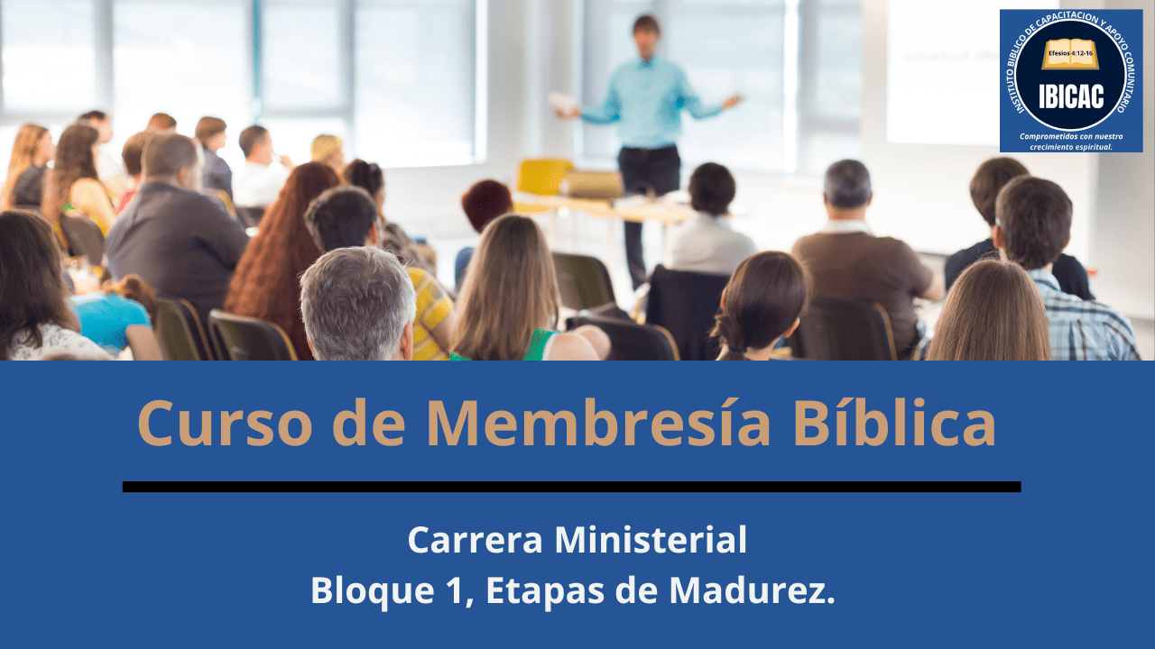 CURSO DE MEMBRESIA BIBLICA