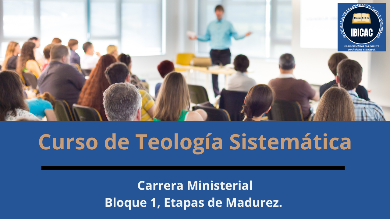 CERTIFICACIÓN DE TEOLOGIA SISTEMÁTICA